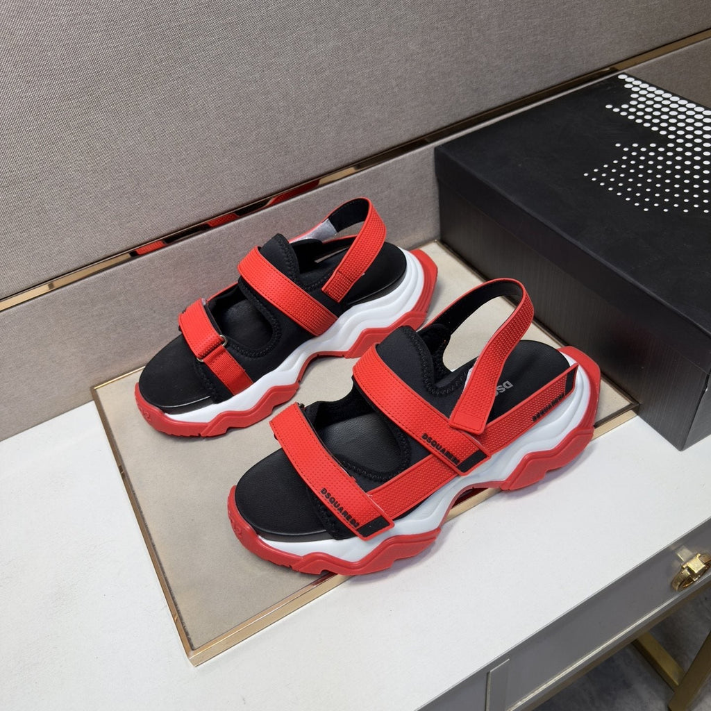 DSQUARED2 Multi-Strap Sport Sandals — front