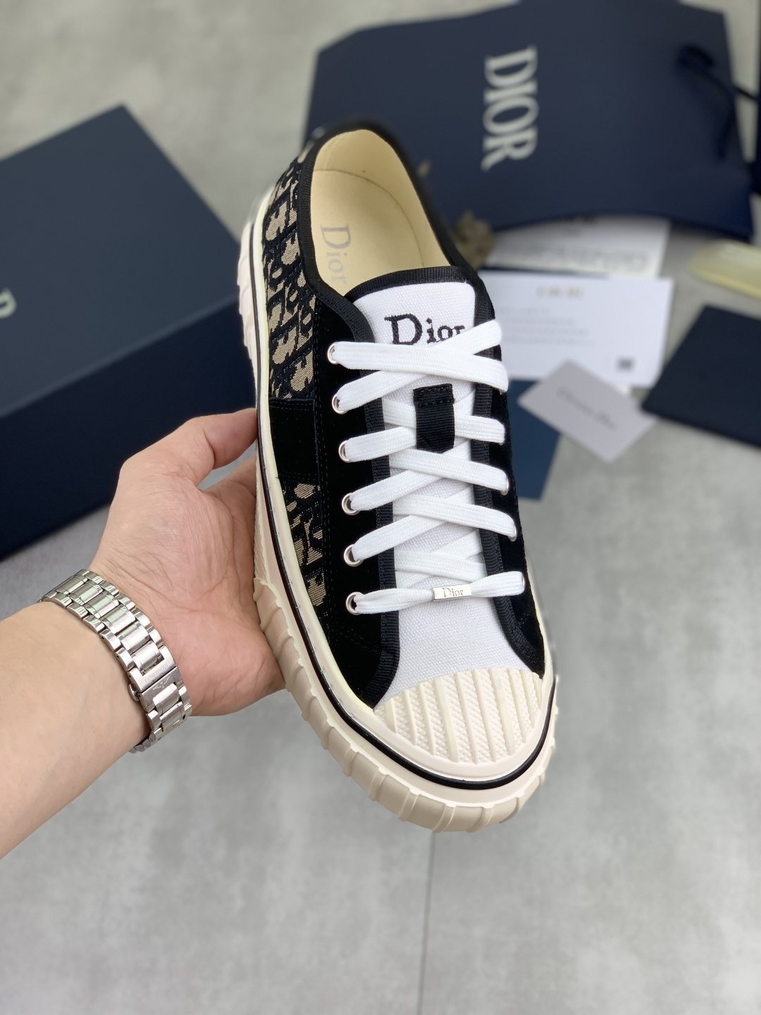 Dior Hooper Low-Top Sneakers — front